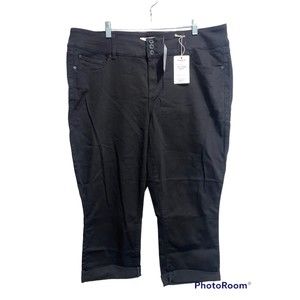 NWT Torrid Denim Jegging Crop Black Jeans Plus Size 20